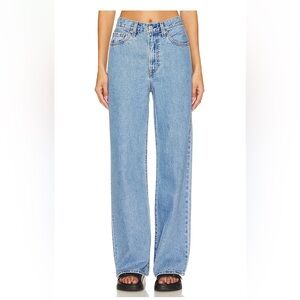 Levis Ribcage Wide Leg Jeans in Splash Zone Size 29. Worn Twice great condition